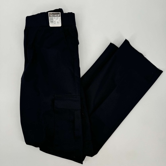 NWT Tact Squad Dark Navy EMS carpenter style working pants multiple sizes - Picture 2 of 12